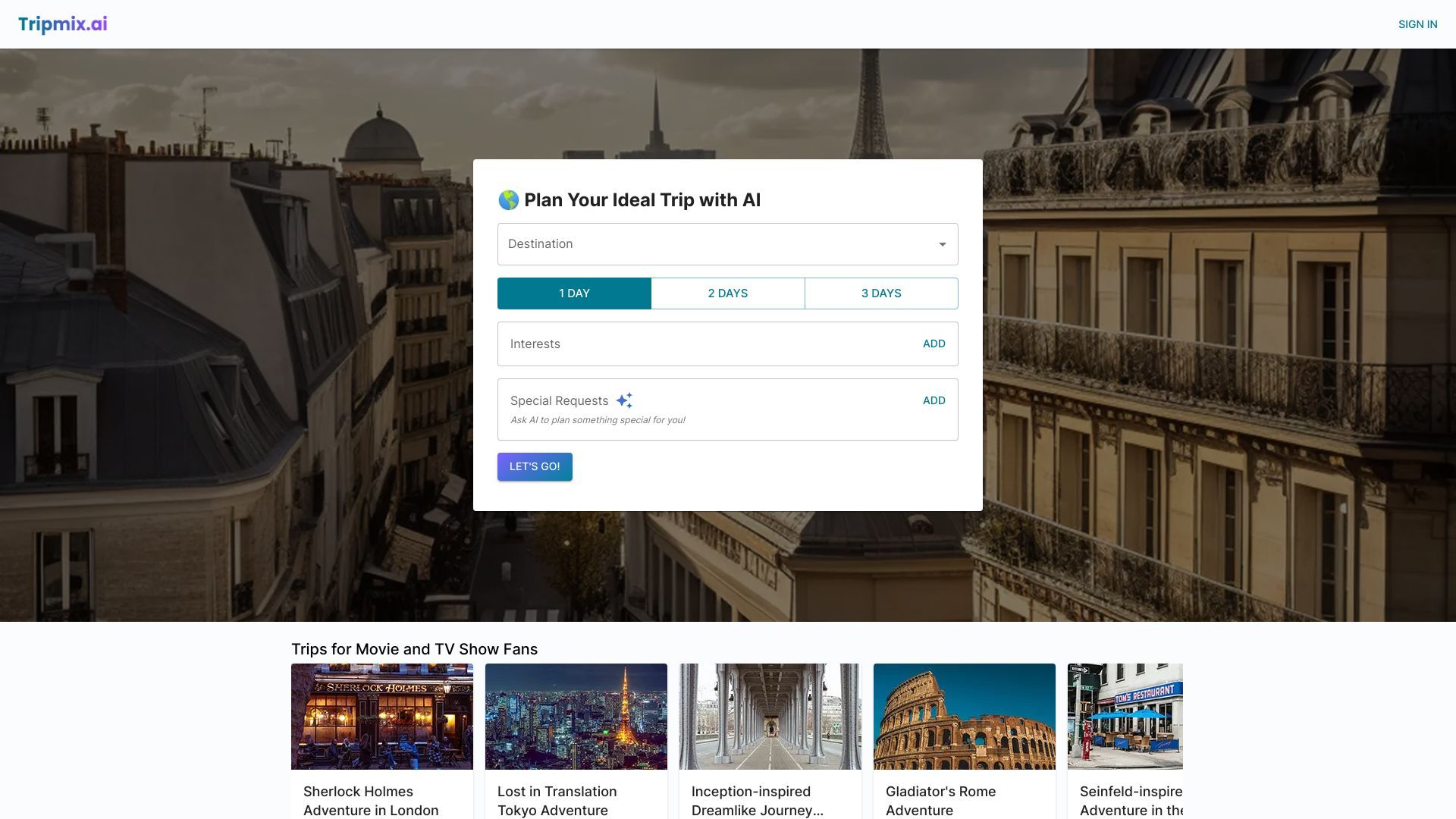 TripMix image