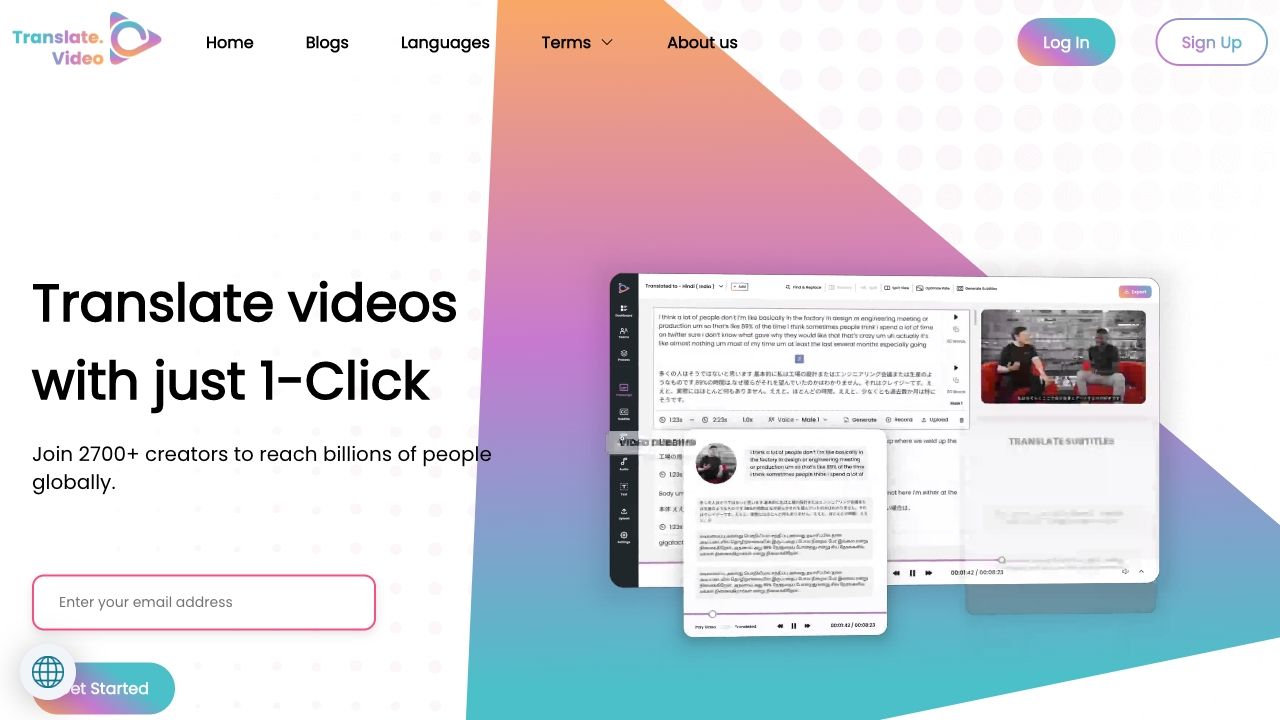 Translate.Video image