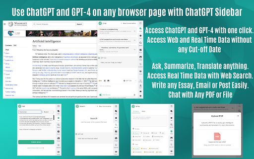 ChatGPT Sidebar with GPT-4 Vision & Image & Gemini by AITOPIA image