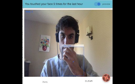 Face Touching Detector image