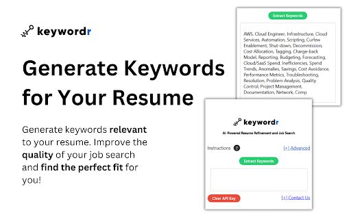 Keywordr image