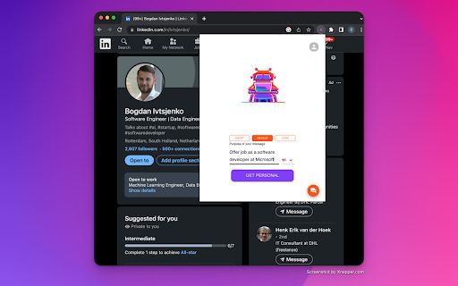 AI-Linkedin Messenger image