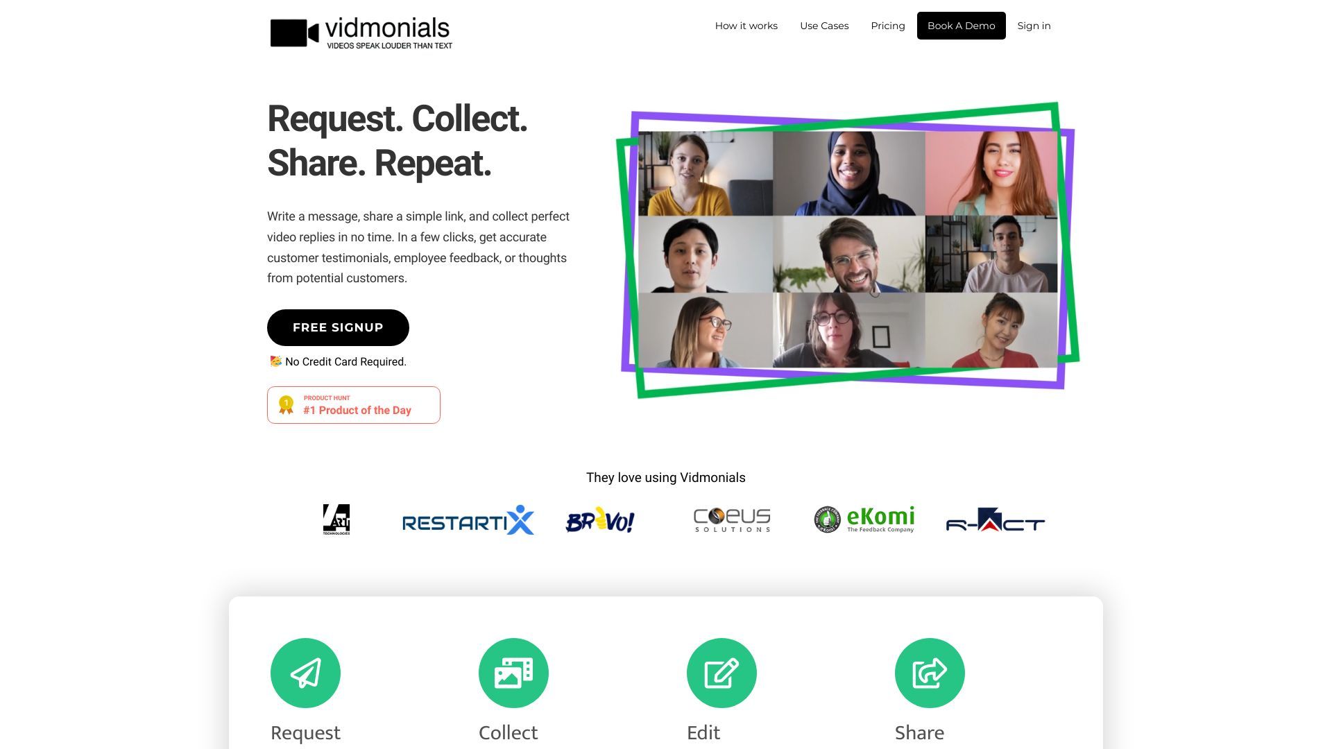 Vidmonials image