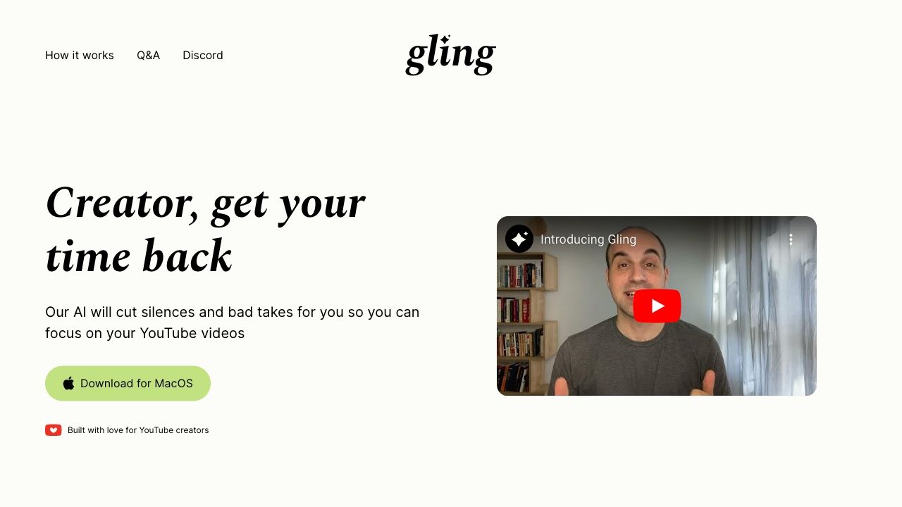 Gling AI image