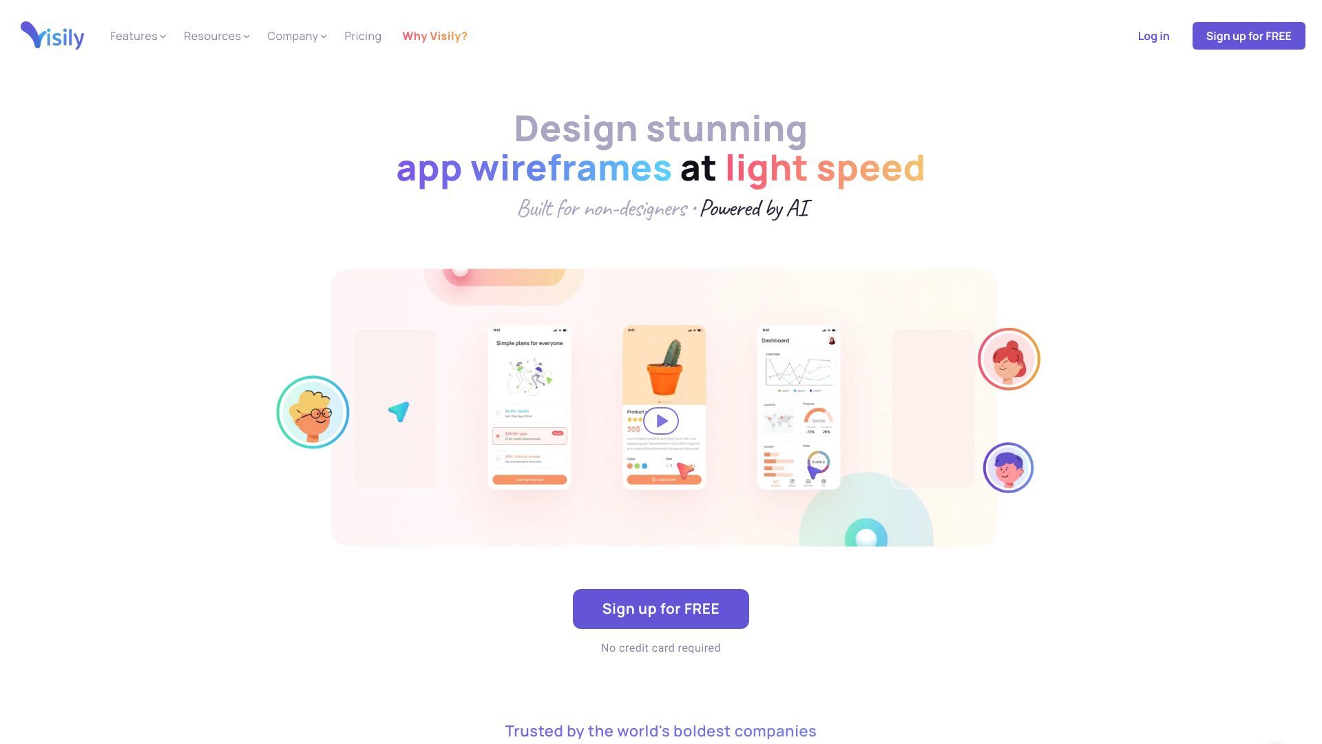Visily: AI-Powered Wireframing & Design image