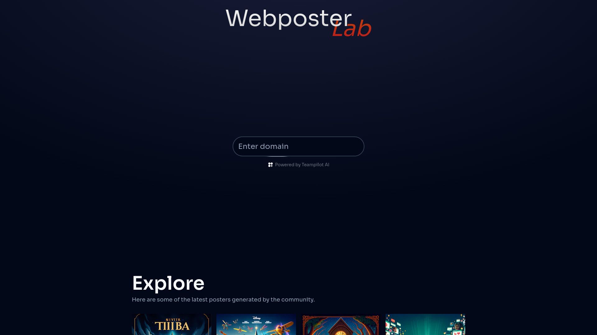 Webposter Lab image