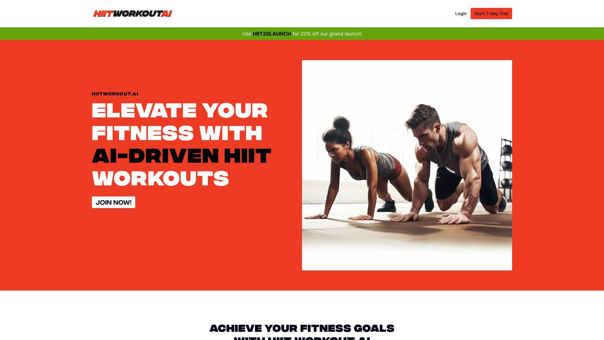 HIIT Workout AI image