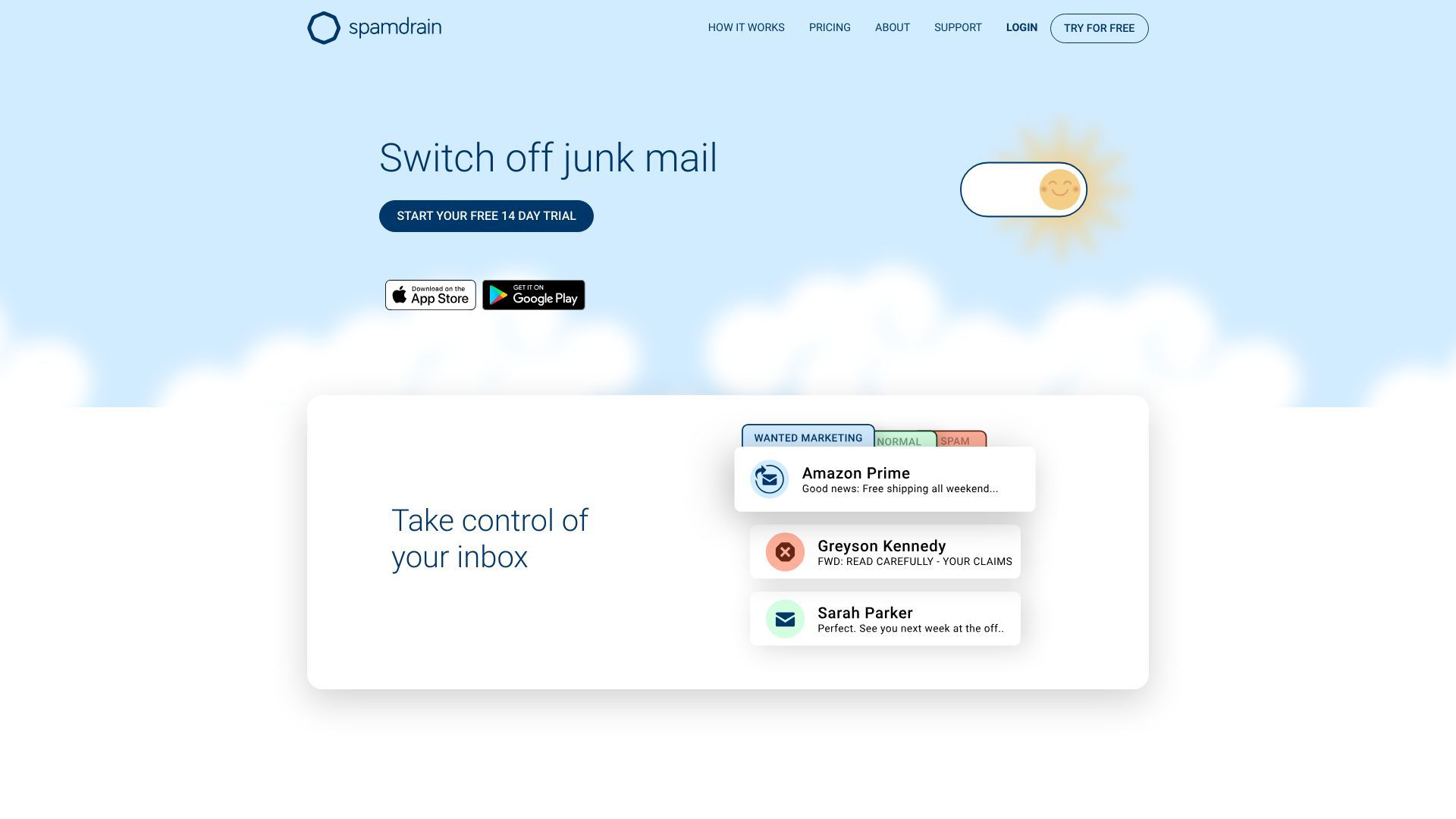 Spamdrain antispam image