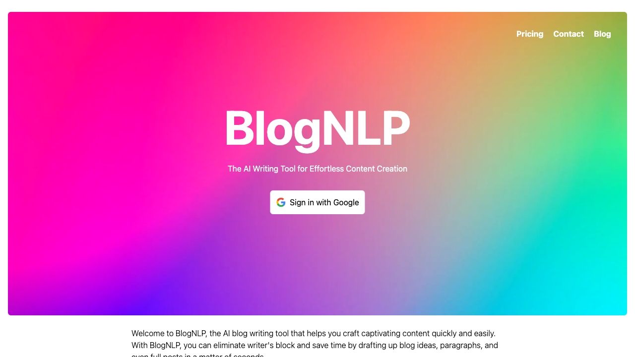 BlogNLP image
