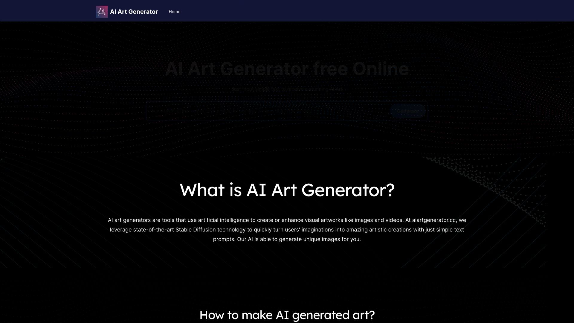 AI Art Generator image