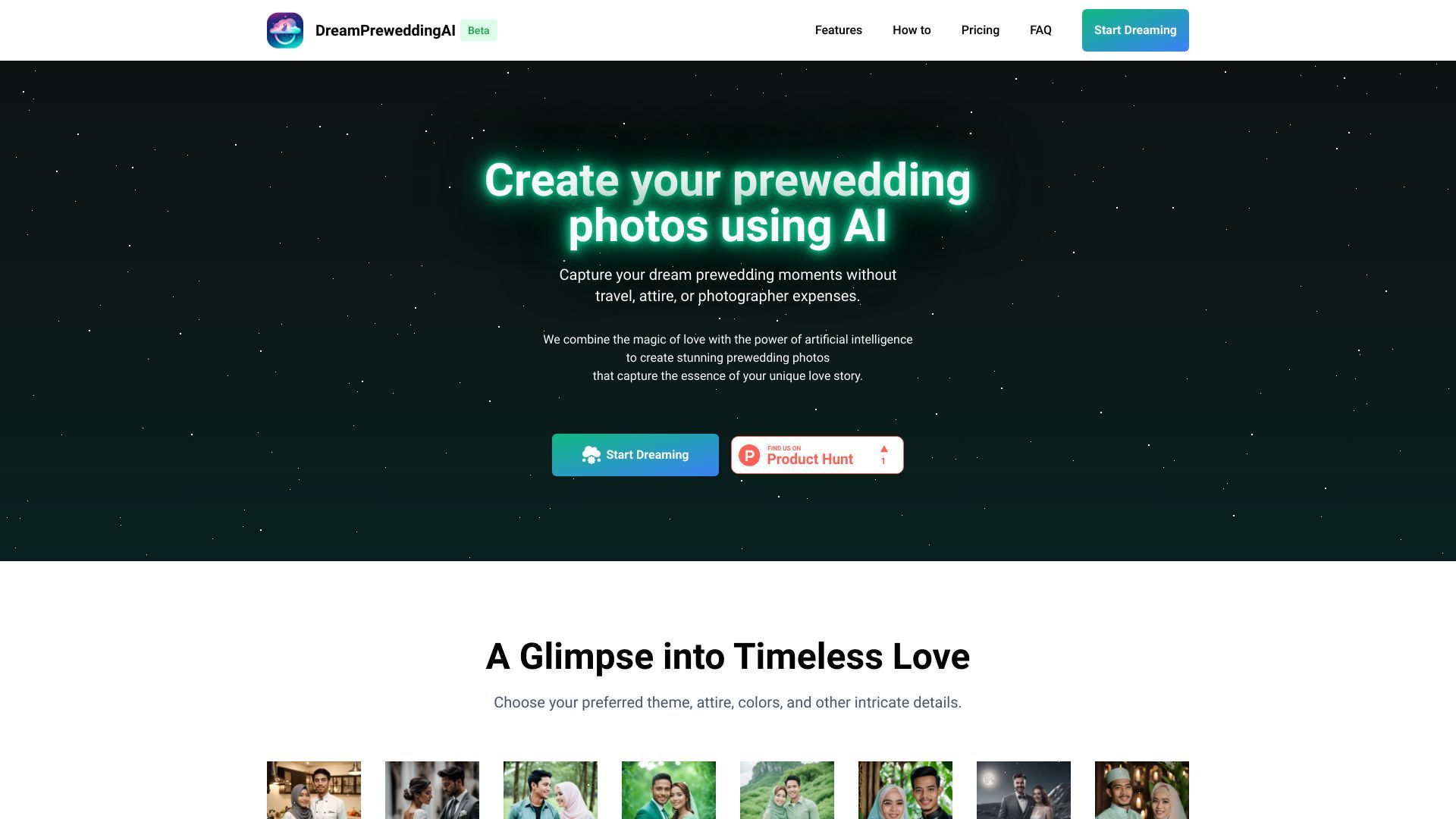 DreamPreweddingAI image
