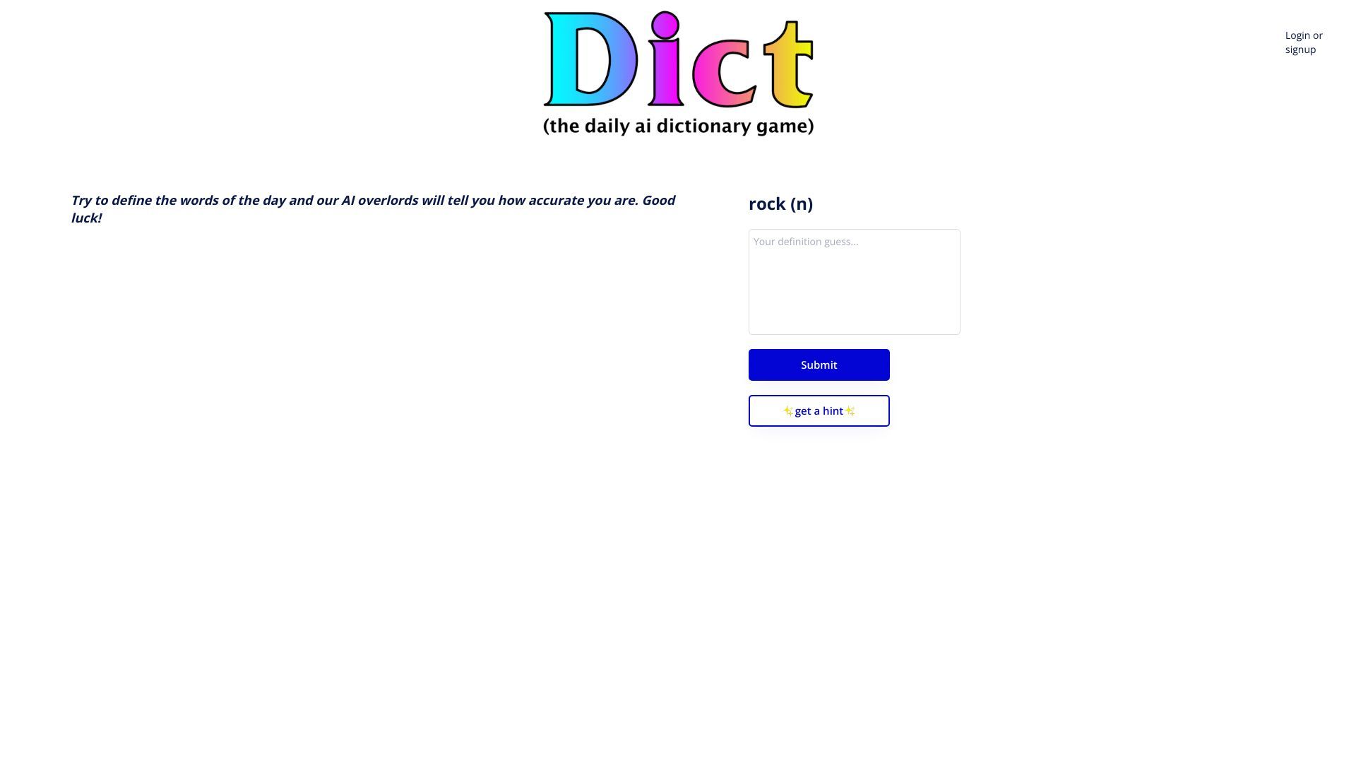 Dict image