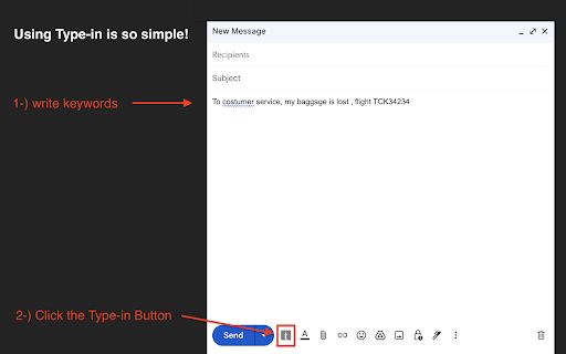Type-in image