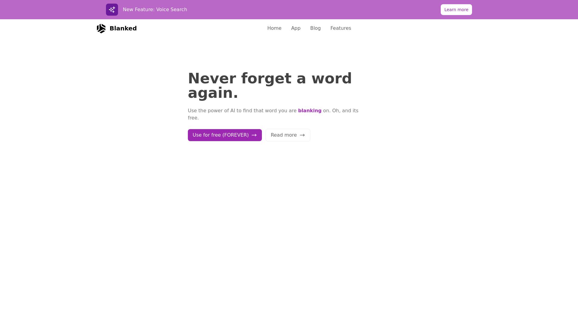 Blanked: AI Word Finder image