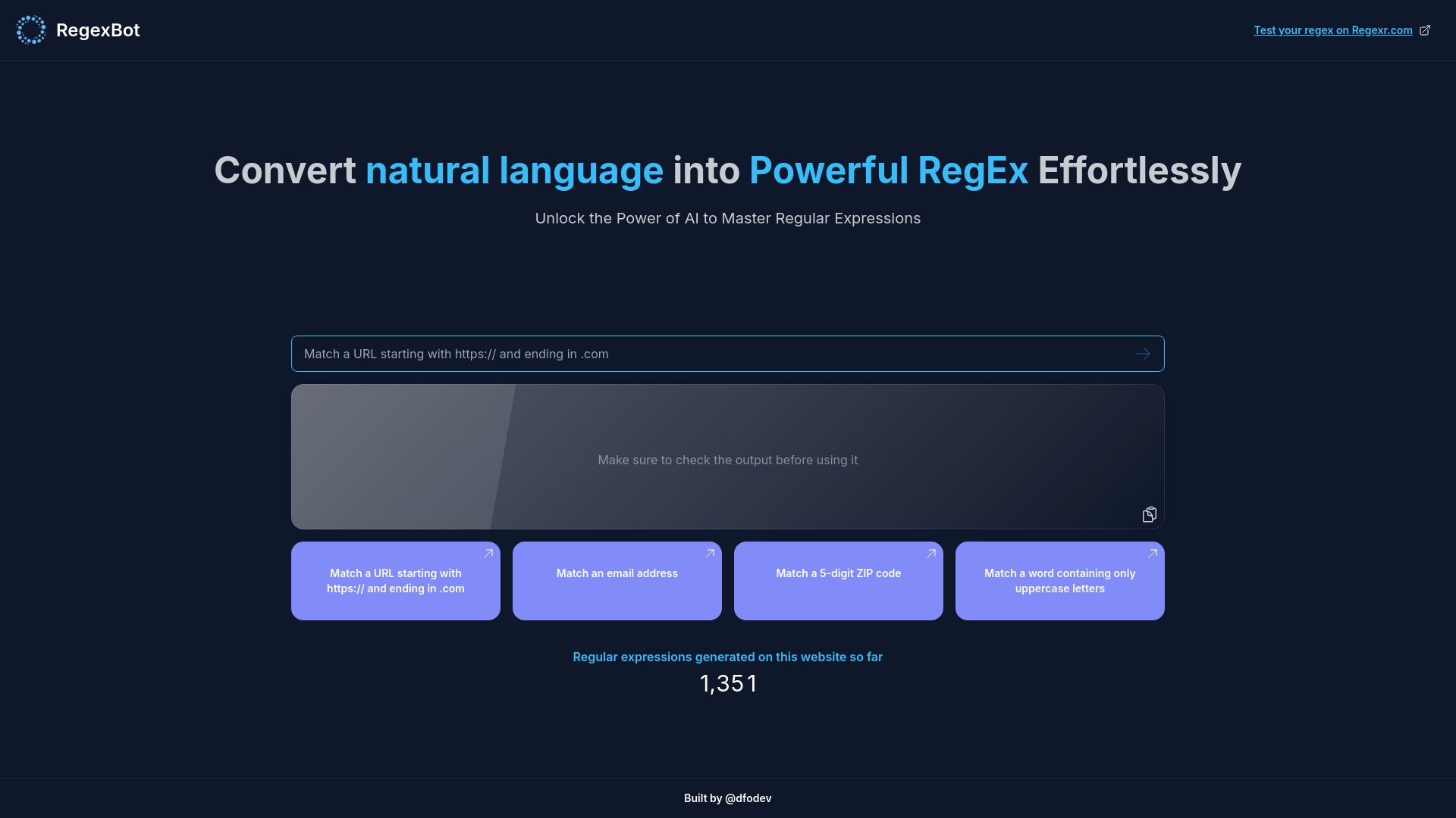 RegexBot image