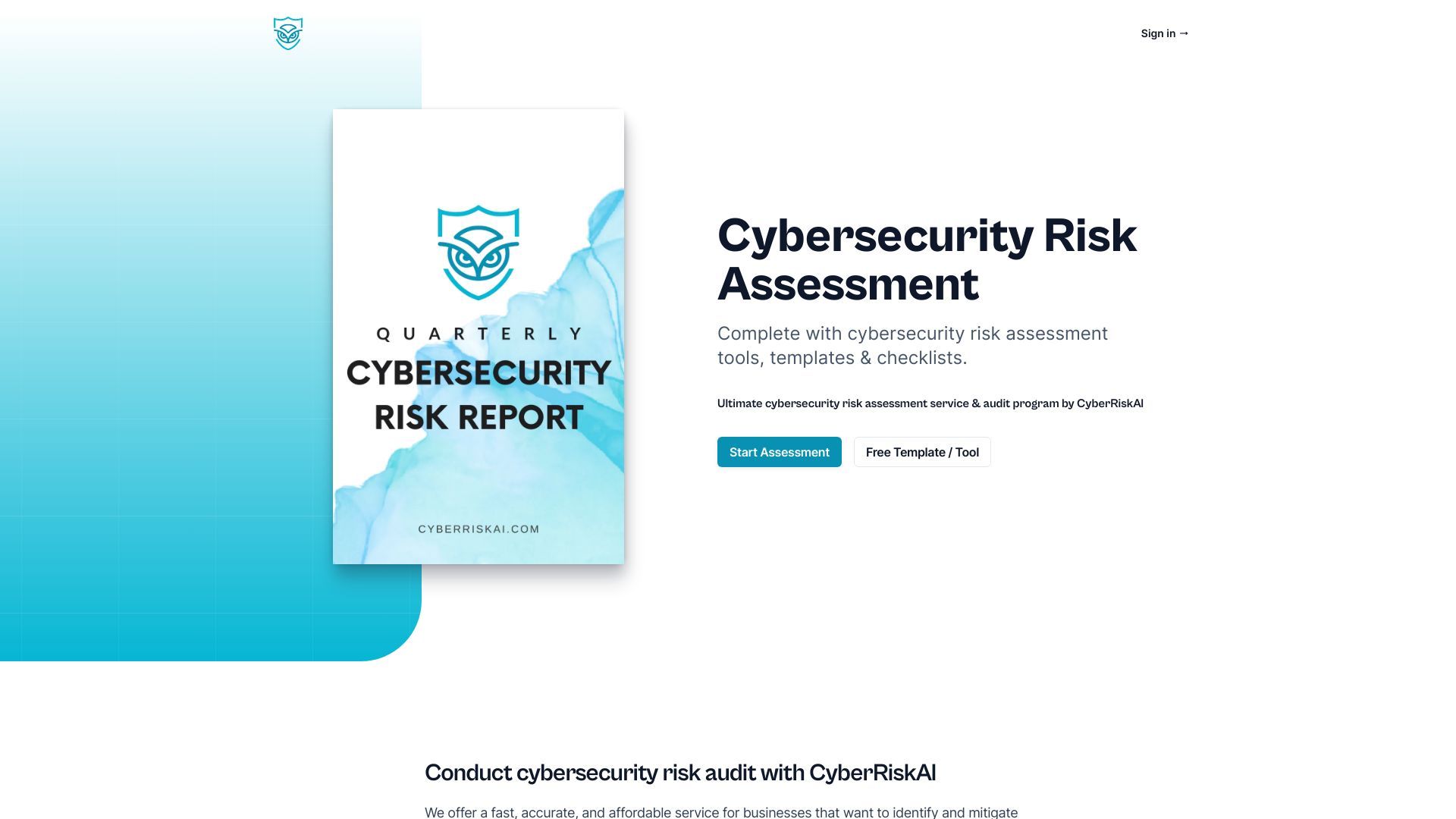 CyberRiskAI image