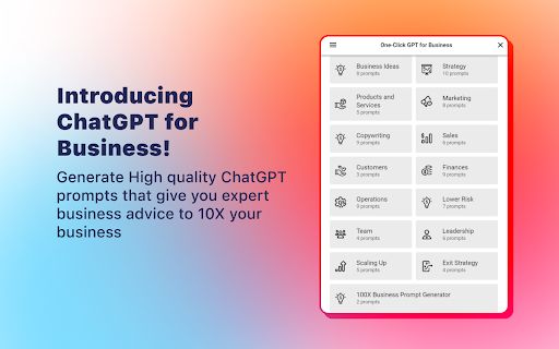 One-Click GPT for Business image
