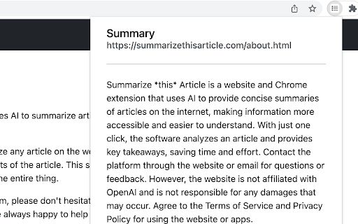 Summarize This Article image