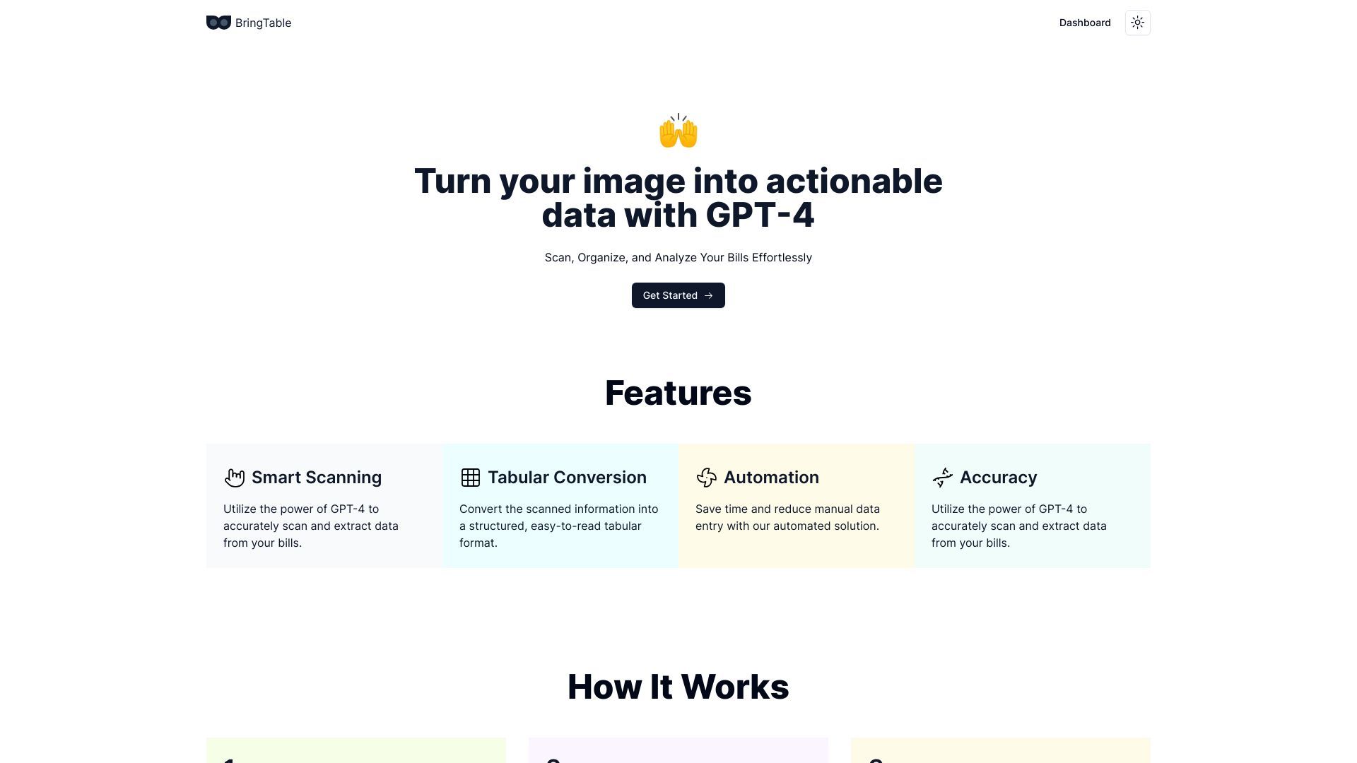 BringTable image