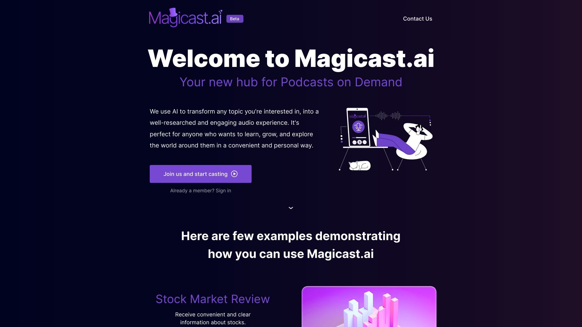 Magicast.ai image