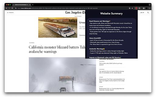 Website Summarizer image
