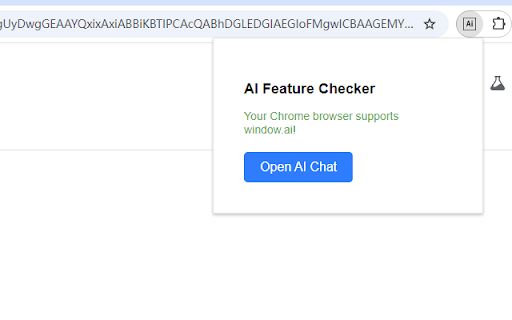 AI Feature Checker image