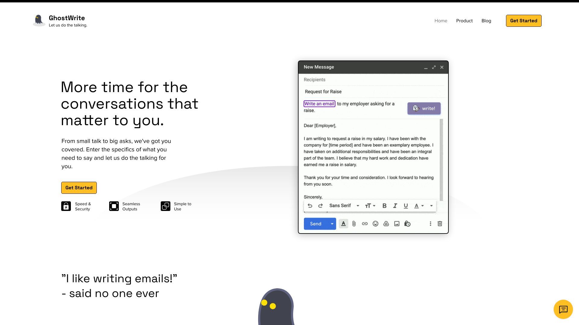 Ghostwrite image