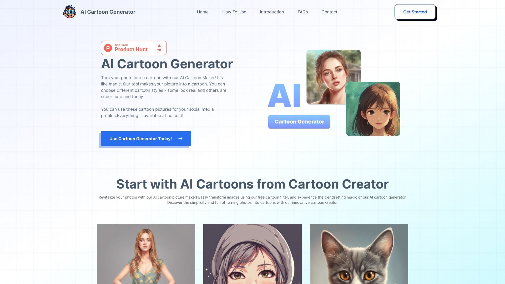AI Cartoon Generator image