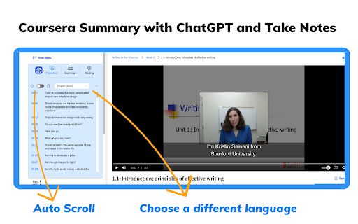 Coursera Summary with ChatGPT and Take Notes image