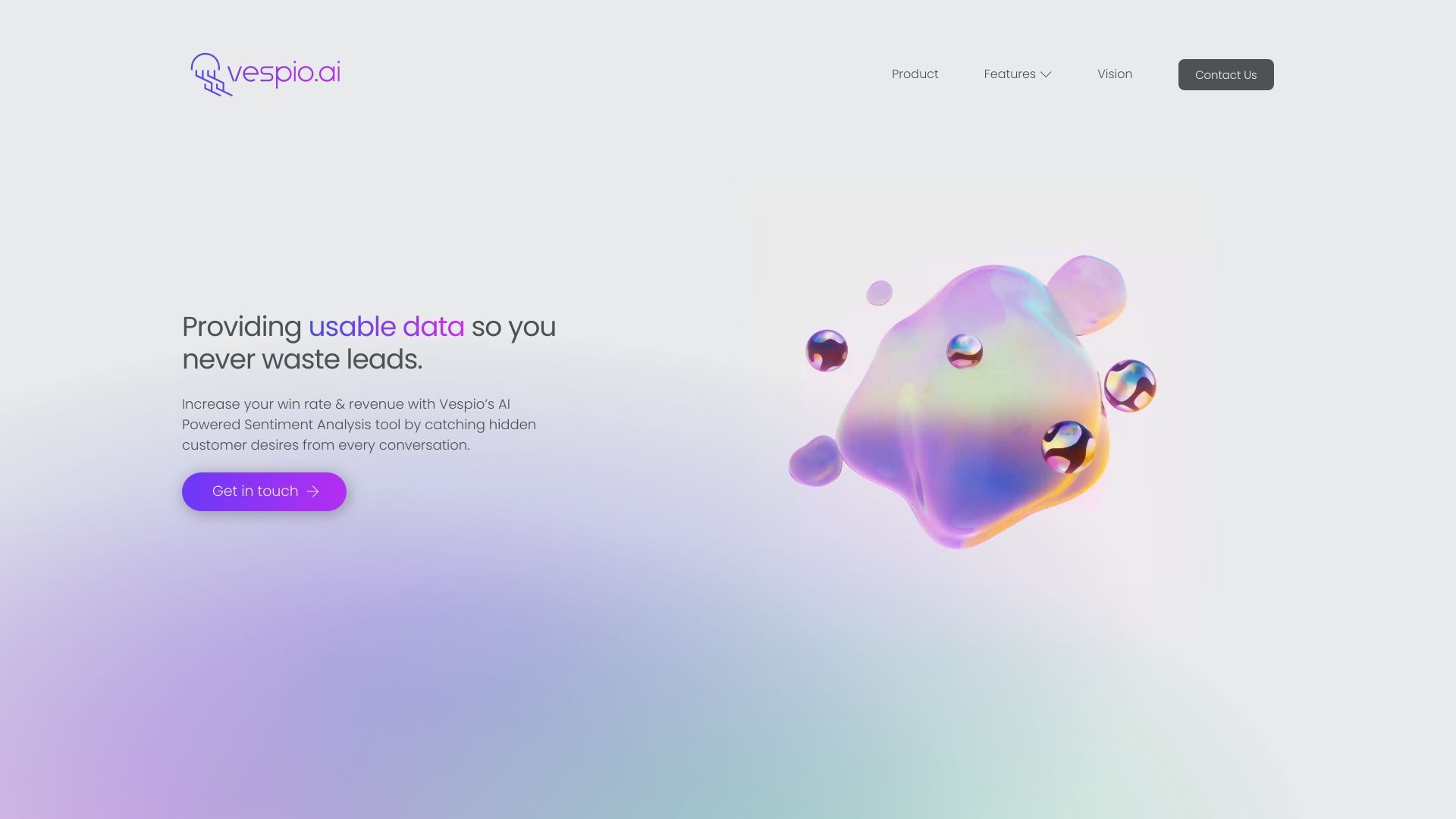 Vespio AI | Conversation Analysis and Sales Enablement Tool image