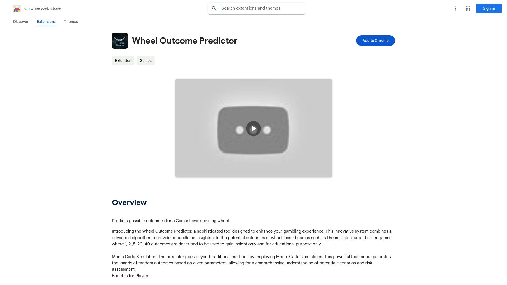 Wheel Outcome Predictor image
