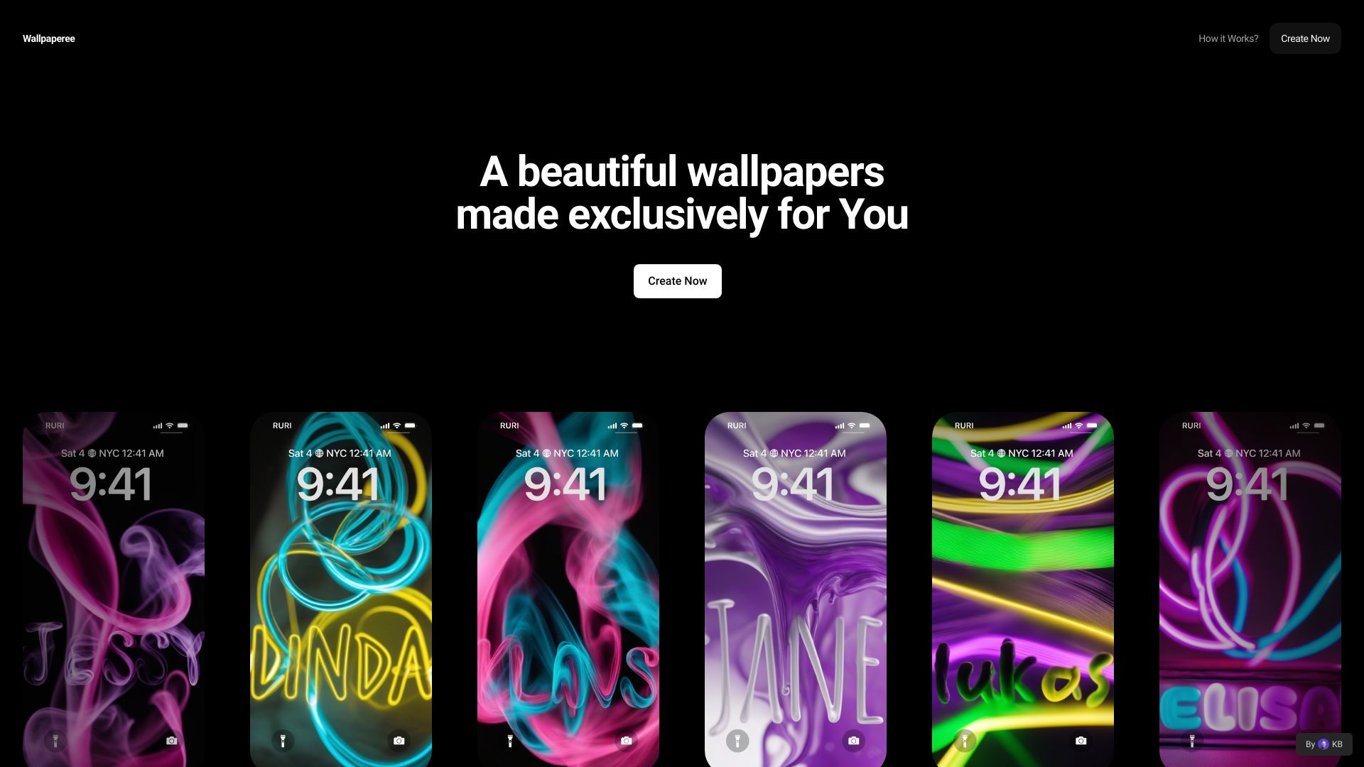 AI Wallpapers With Your Name image