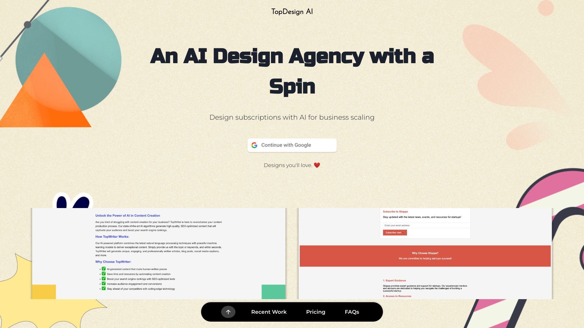 TopDesign AI image
