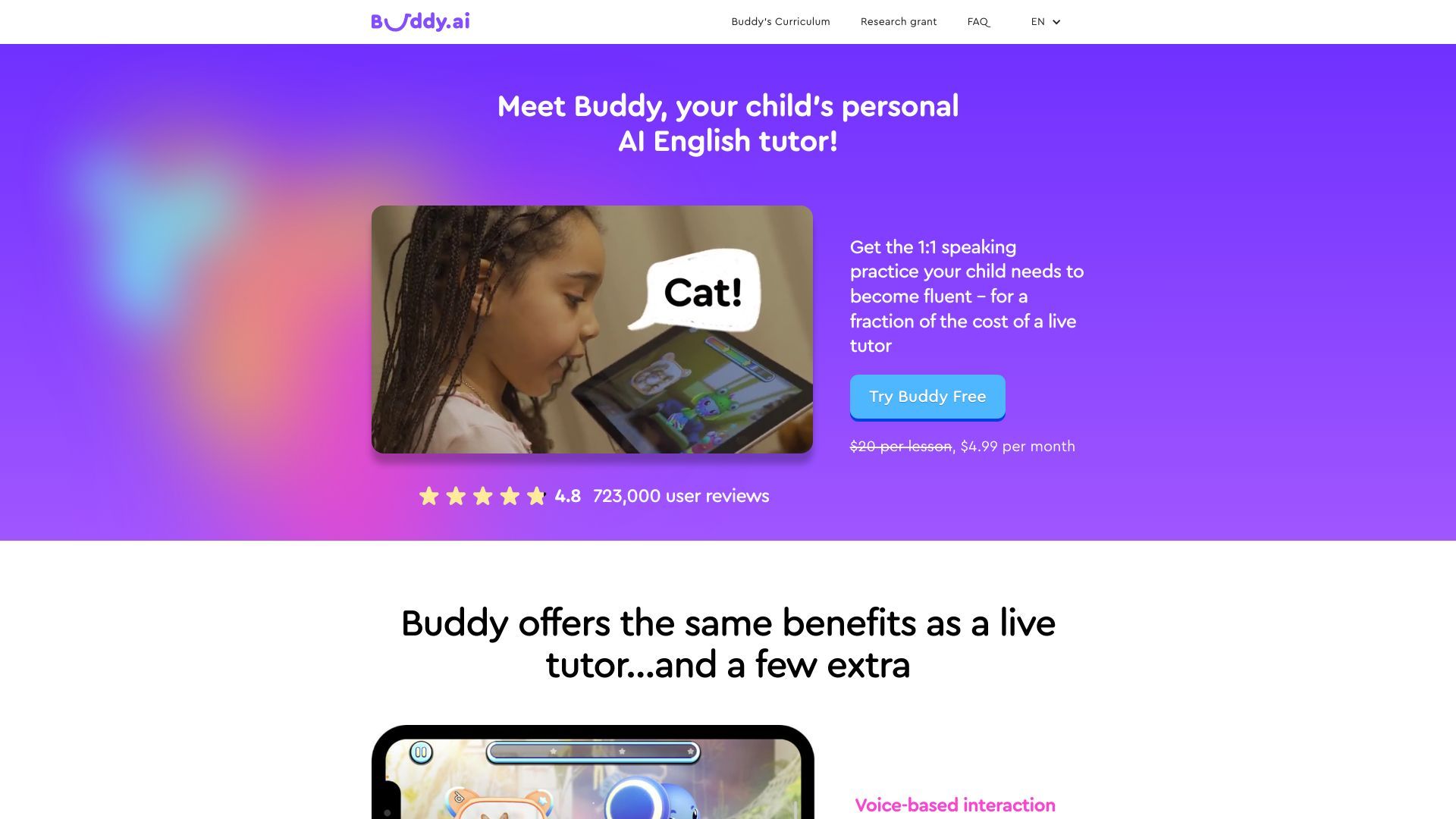 Buddy's Curriculum image