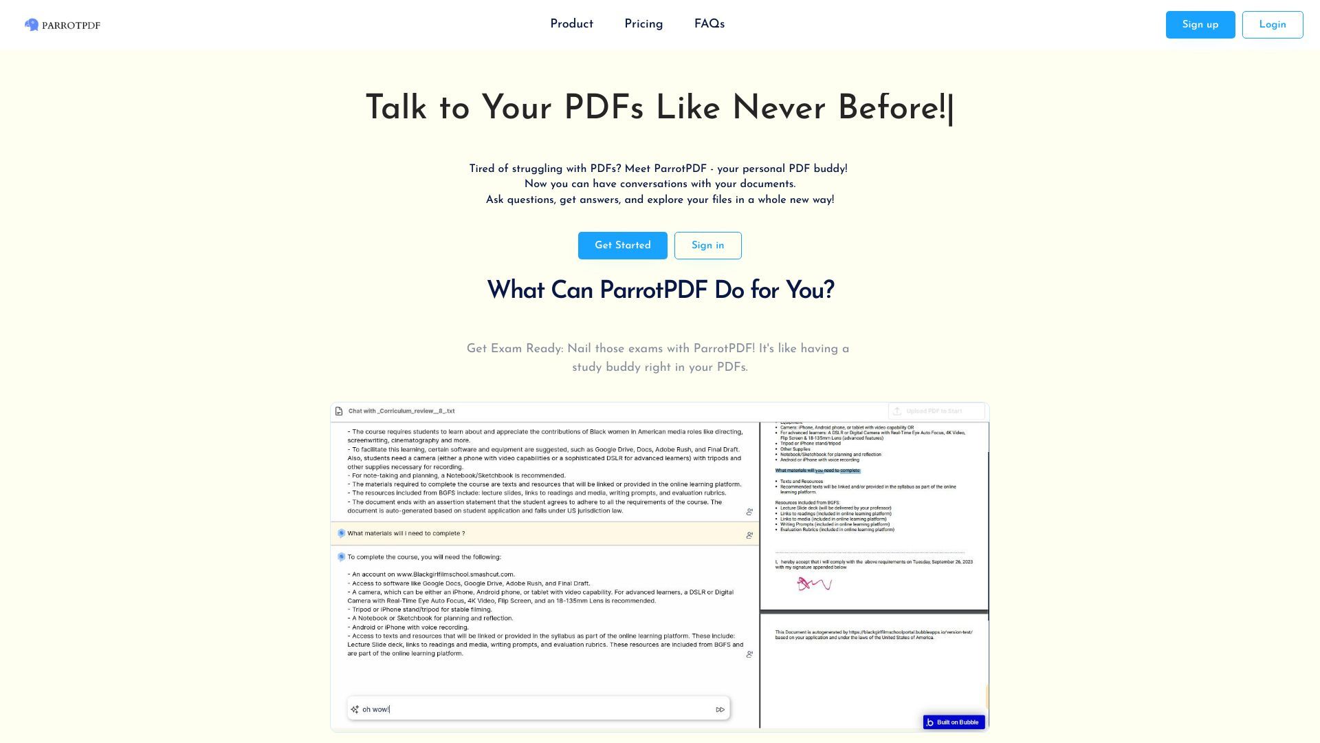 ParrotPDF image