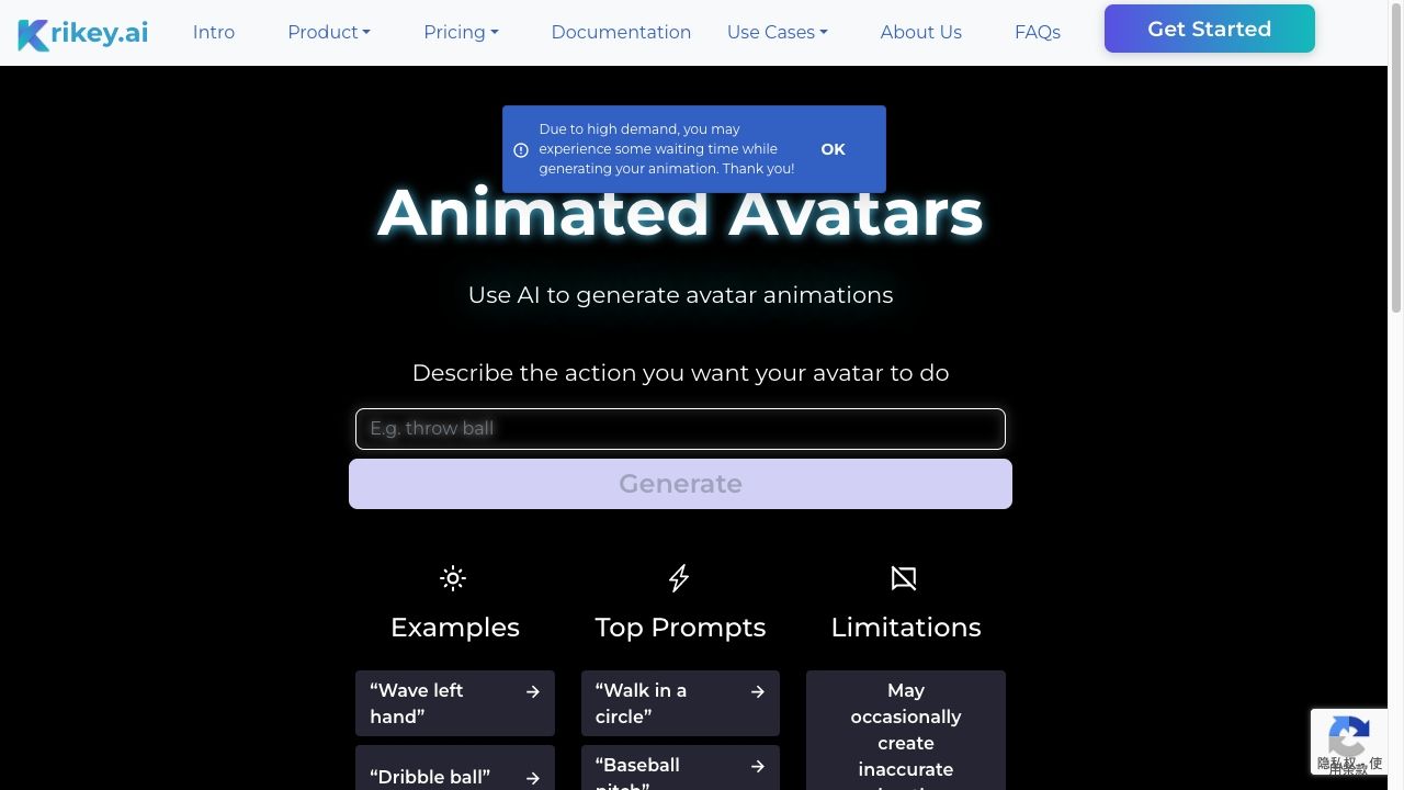 Krikey AI Animation Maker image