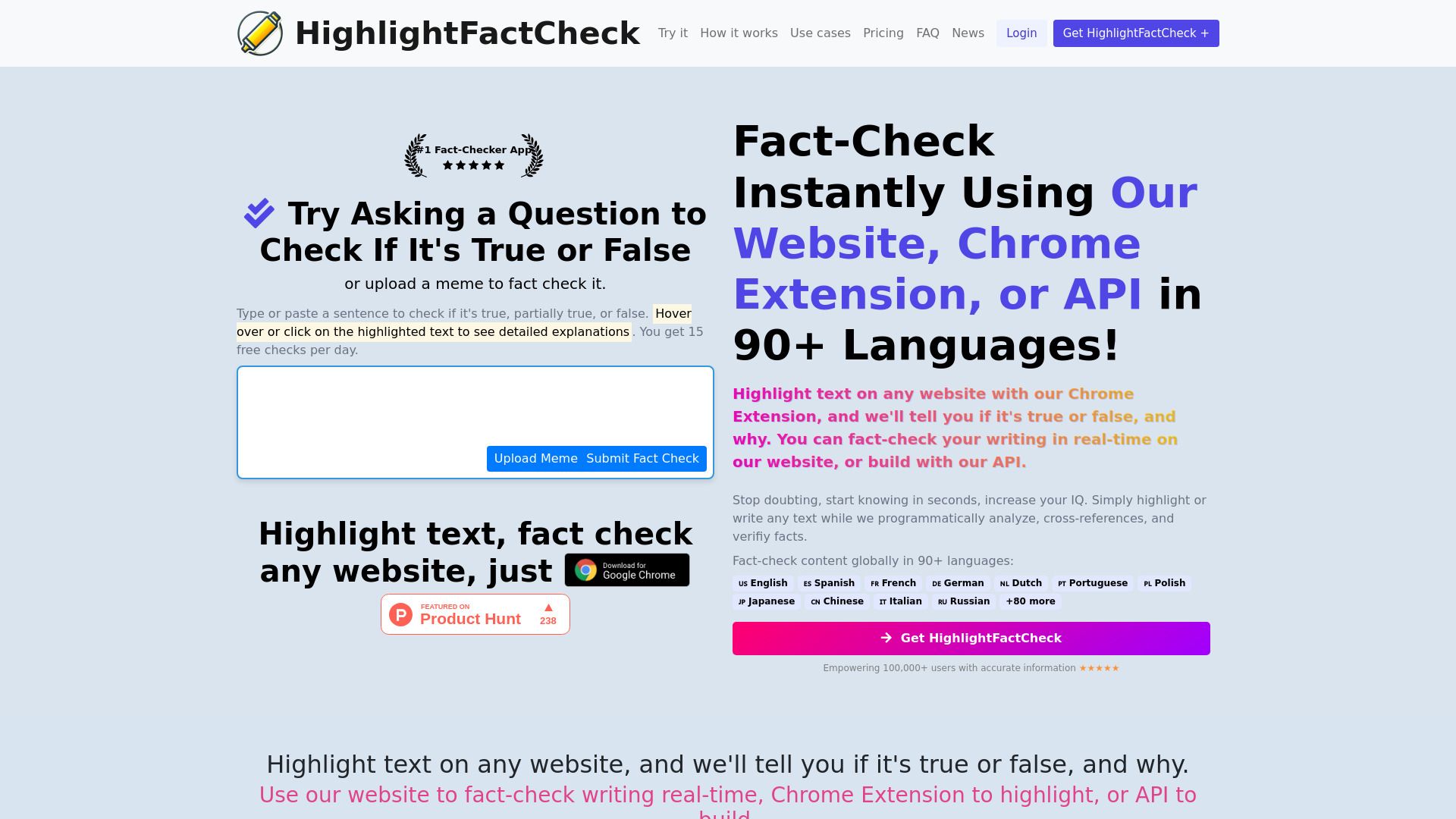 HighlightFactCheck.com image