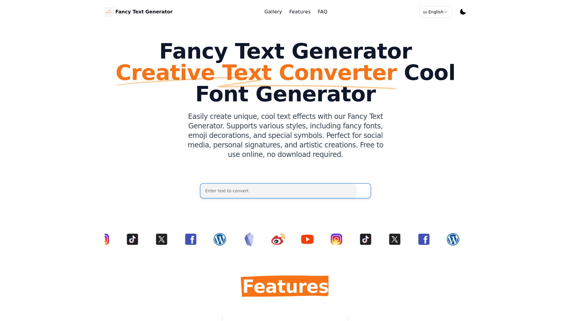 Fancy Text Generator image