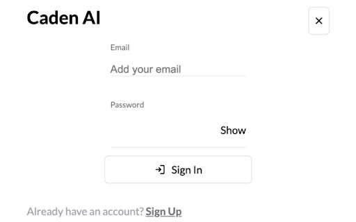 Caden AI image