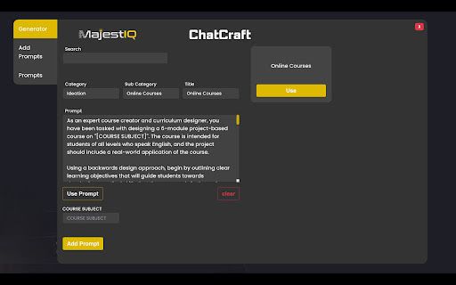 MajestIQ Master Prompts image