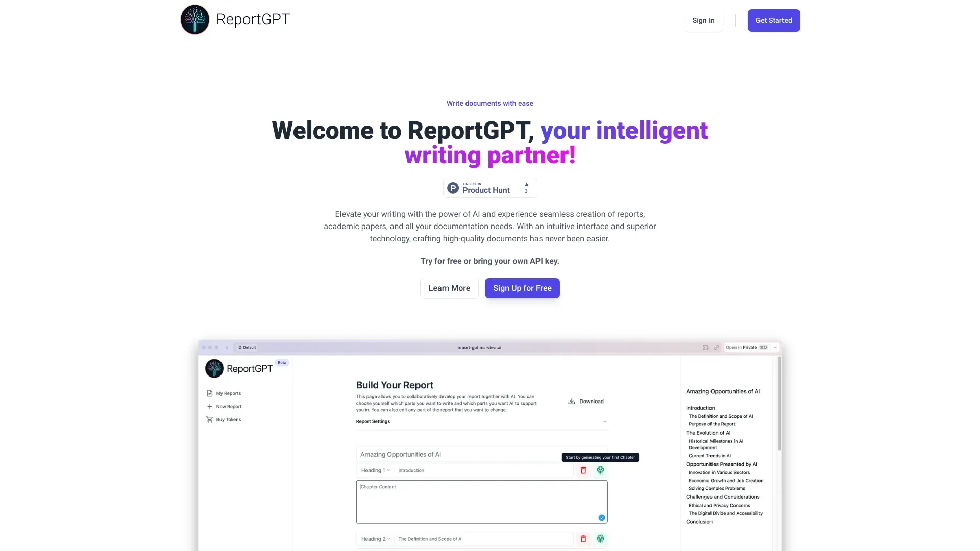ReportGPT image
