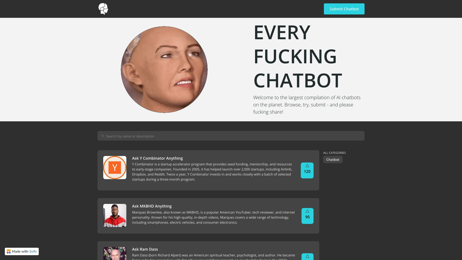 Every Fucking Chatbot image