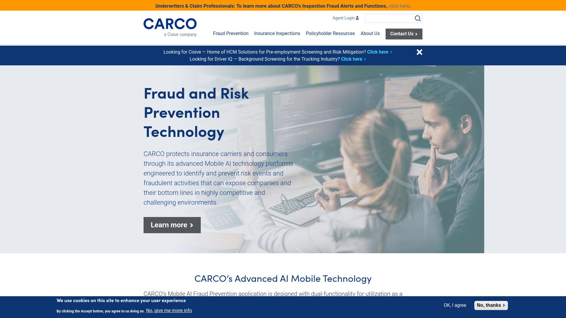 CARCO Fraud and Risk Prevention Technology image