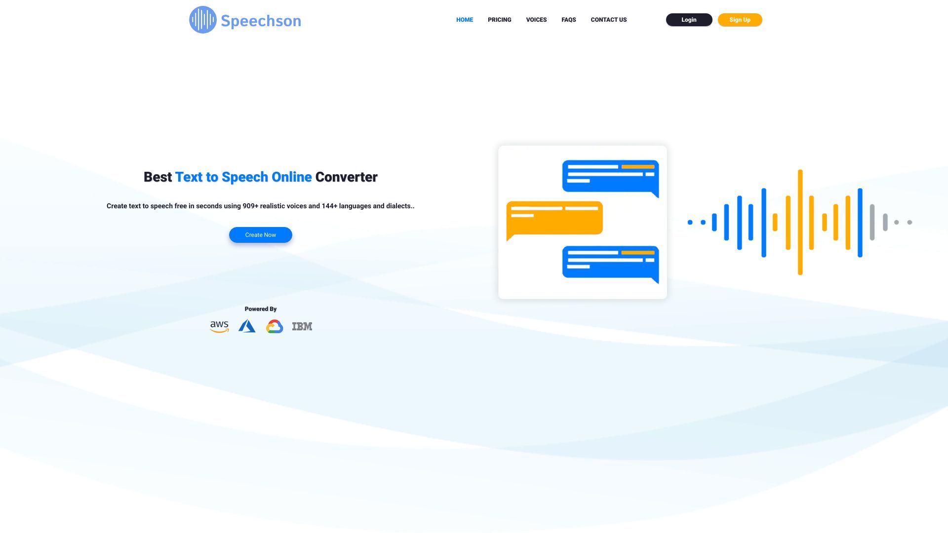 Speechson - Text To Sound TTS Online image
