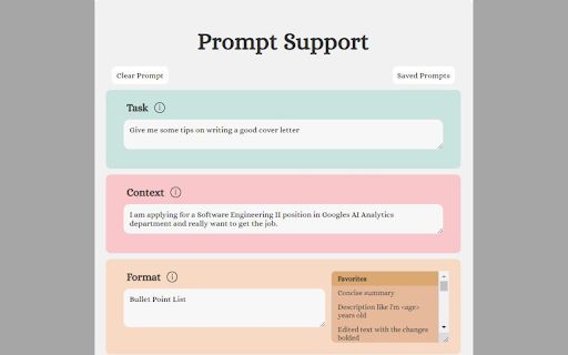 Prompt Support image