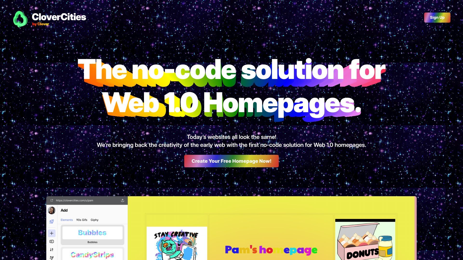 No-Code Web 1.0 image