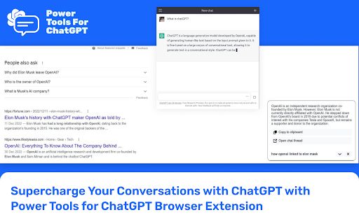 Power Tools for ChatGPT image