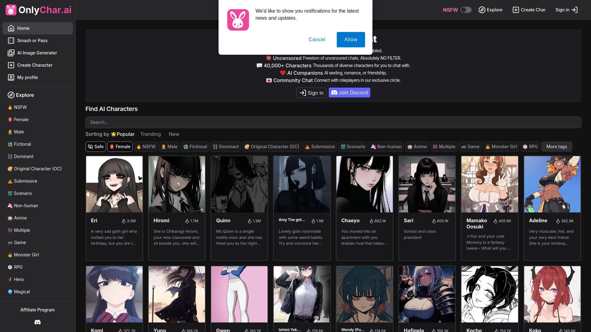 OnlyChar AI image