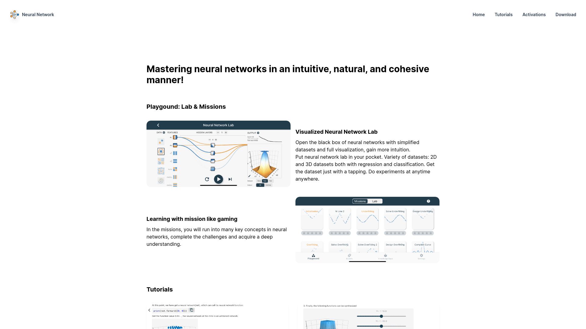 Neural Network Playground image