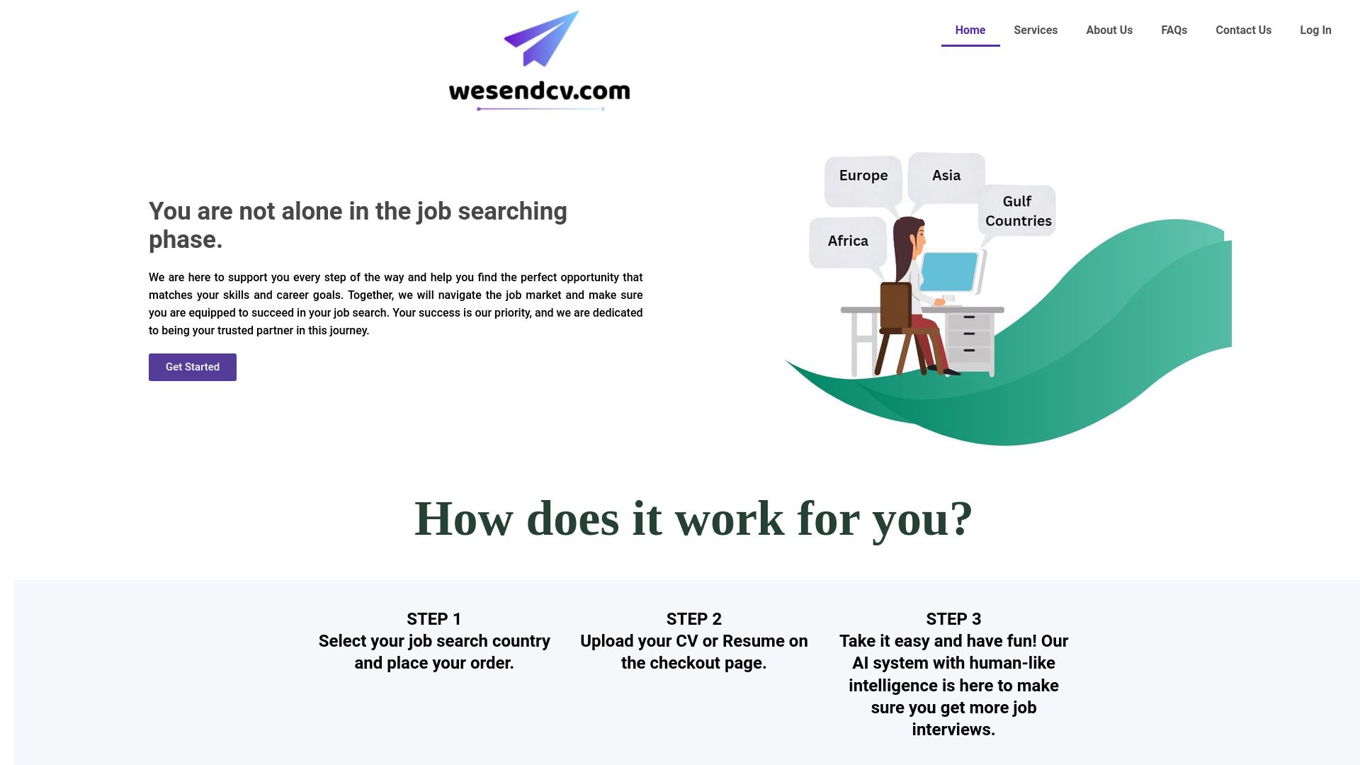 WeSendCV image